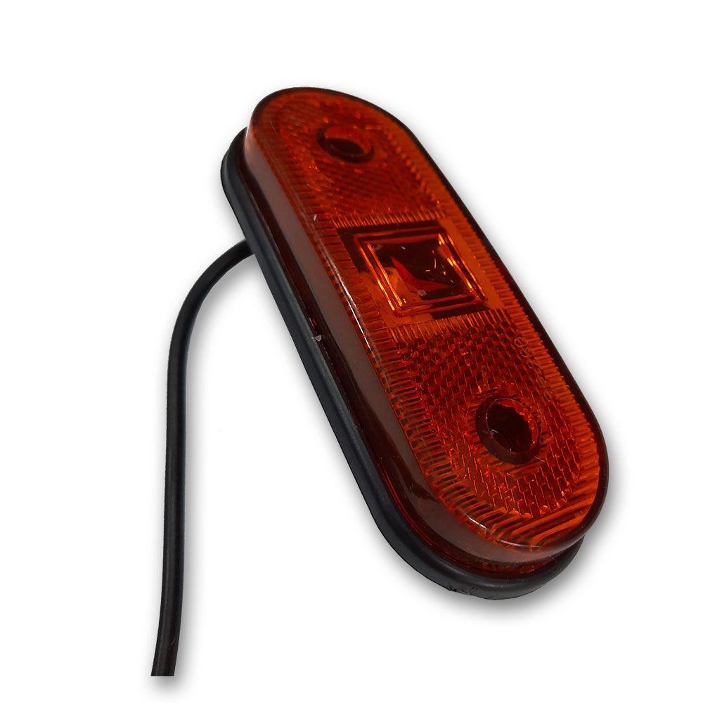 2 Ledli Oval Side Marker Lamba
